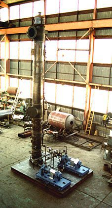 Figure 7055 Packed Tower Gas Scrubber packaged system