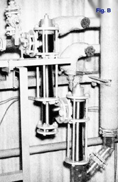 Two-stage Non-Condensing Ejectors permitting operation of a pump from a central control panel