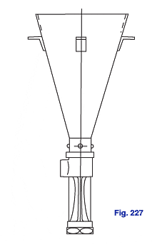 Figure 227 Solids Handling Eductor with stainless steel funnel