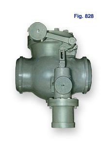 Figure 828 Check Valve with disc weight
