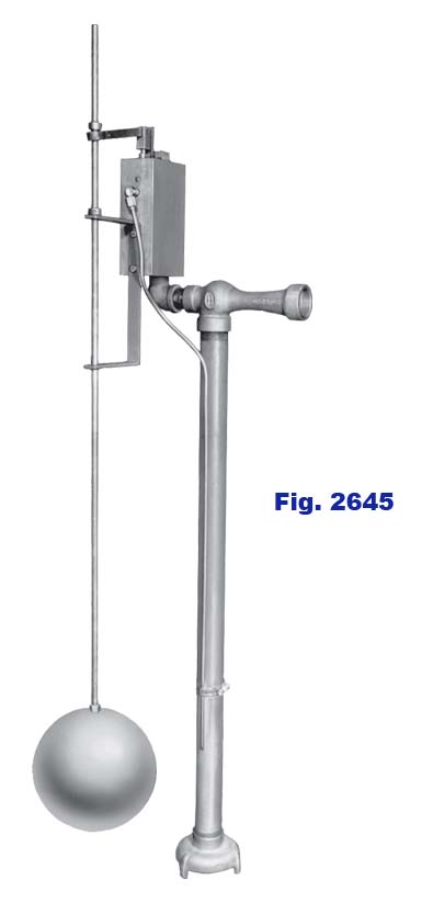 Figure 2645 Automatic Water Jet Eductor with float activated snap valve