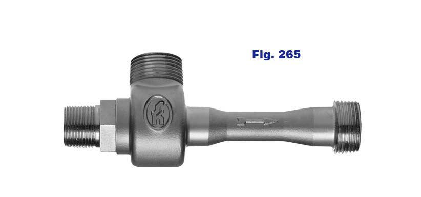 Figure 265 Liquid Jet Eductors provide very high discharge pressures and suction flow capacities.