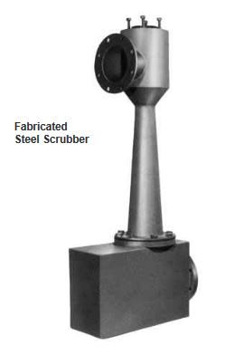 fabricated steel scrubber
